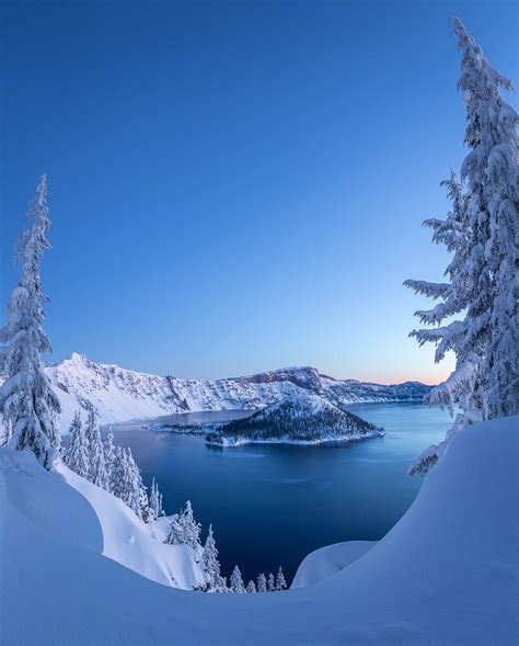 Crater Lake NP Winter on Behance