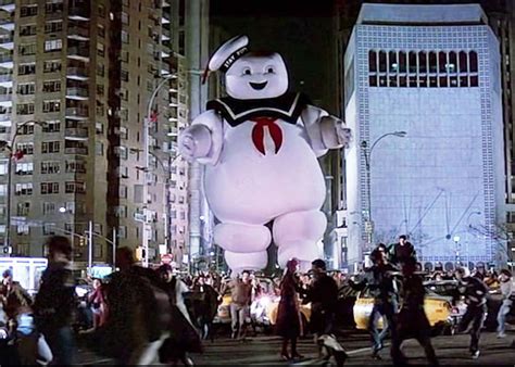 Alien Explorations: Mr Stay Puft Marshmallow Man from Ghostbusters references the Henu Barque?