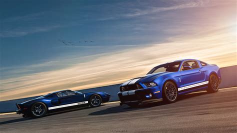 Ford Mustang Shelby GT500 Ford GT Wallpaper | HD Car Wallpapers | ID #5529