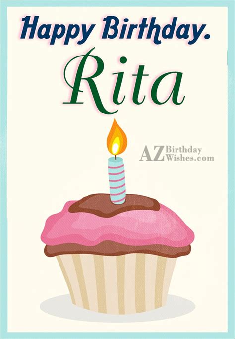 Happy Birthday Rita