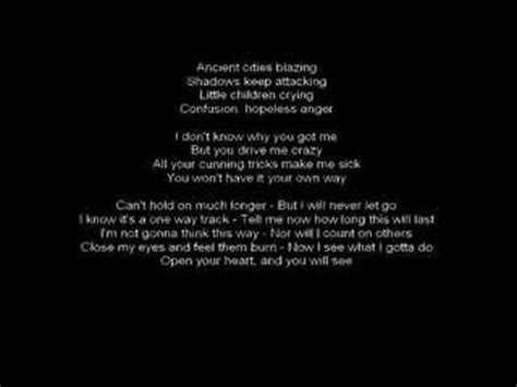 open your heart lyrics - YouTube