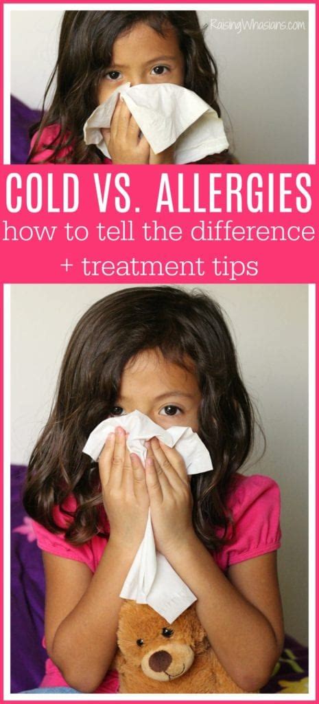 Child Cold or Allergies? How to Tell the Difference