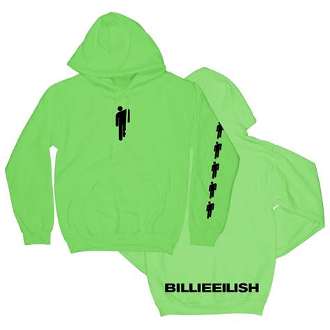 Neon Green Hoodie | Billie eilish merch, Sweatshirts, Green hoodie