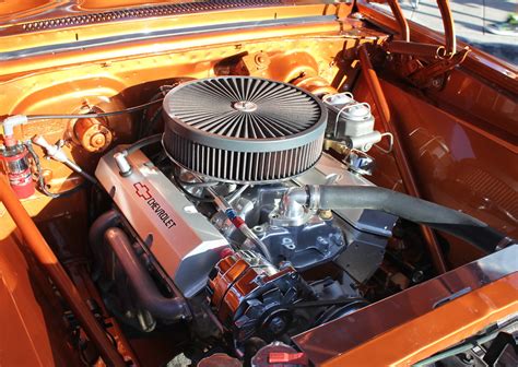 The Souped-Up Engine Under The Hood Of The 1962 Chevy SS | Flickr