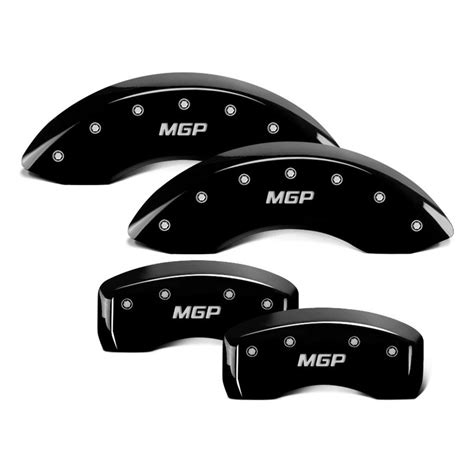 MGP® - Gloss Black Caliper Covers with MGP Engraving