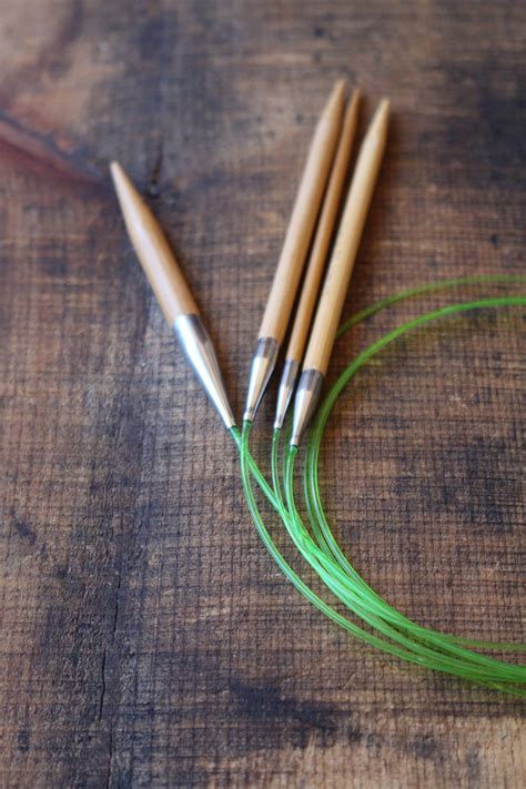 Bamboo Circular Needles – Never Not Knitting