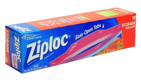 Ziploc, Storage Bags - Gallon Size, Count 1 - Zip Lock/Sandwich/Lunch ...