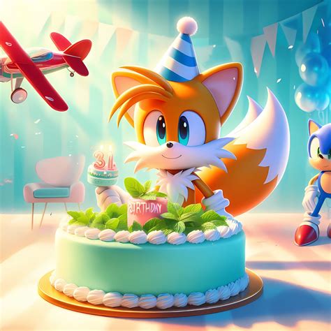 Happy Birthday Tails! by rayeina35 on DeviantArt