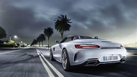 Free download | HD wallpaper: roadster, mercedes amg gt, mercedes-benz, white car, mercedes benz ...