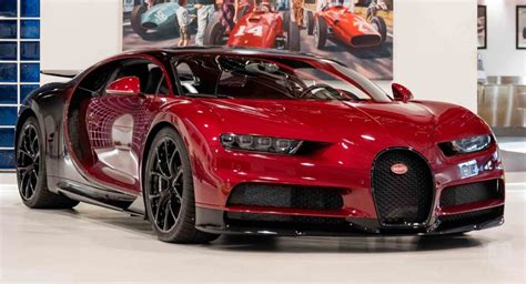 Classy Red Bugatti Chiron Is A Once-In-A-Lifetime Buy | Carscoops