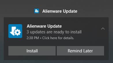 ‎17 R5, Alienware Update, but does nothing | DELL Technologies