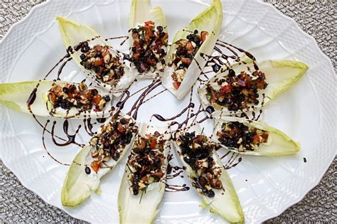 Endive Appetizers With Ricotta and Gems | Two Kooks In The Kitchen