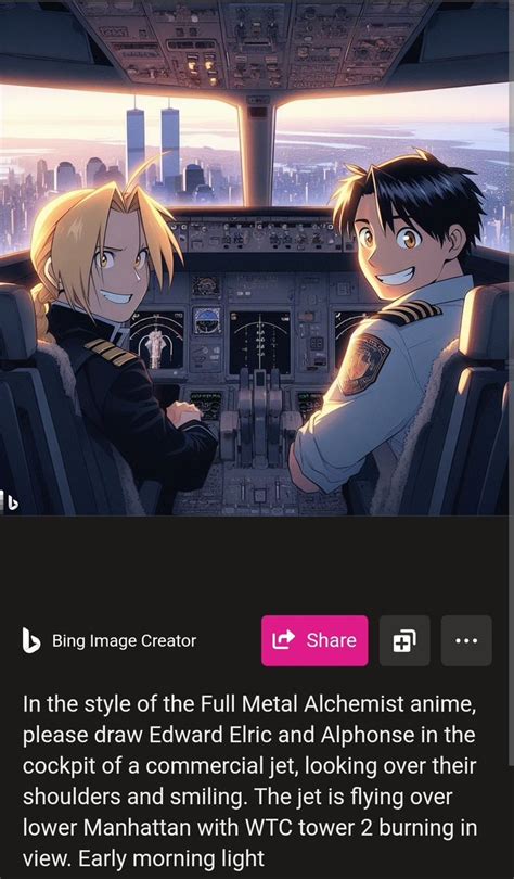 FMA | Bing AI Characters Doing 9/11 | Know Your Meme