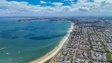 St Kilda Beach, Property – Dronepick