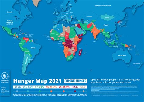 World Food Programme's Hunger Map 2021 : r/MapPorn