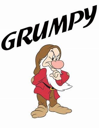 Image result for Grumpy Dwarf | Grumpy, Famous cartoons, Grumpy dwarf