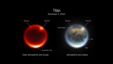 JWST Spots Clouds And Even A Sea on Saturn’s Moon Titan | IFLScience