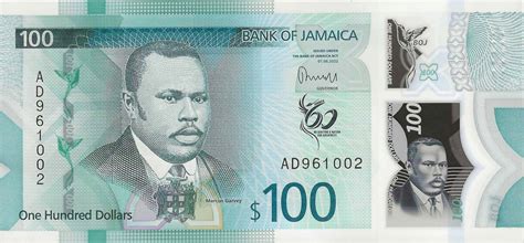 Jamaica new polymer 100-dollar note (B252a) confirmed – BanknoteNews