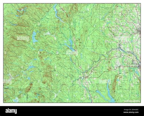 Presque Isle, Maine, map 1994, 1:100000, United States of America by Timeless Maps, data U.S ...