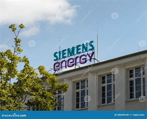 Siemens Energy Logo Sign on a Building Editorial Photo - Image of ...