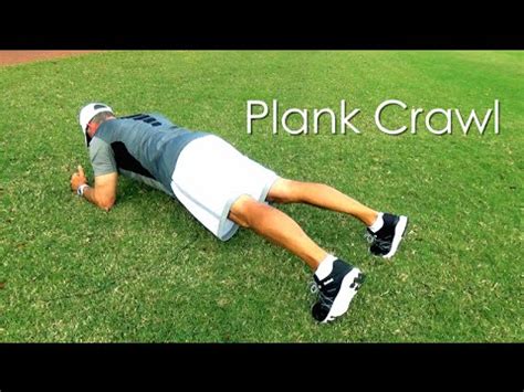 How To Do A Plank Crawl - A More Intense Core Exercise - YouTube