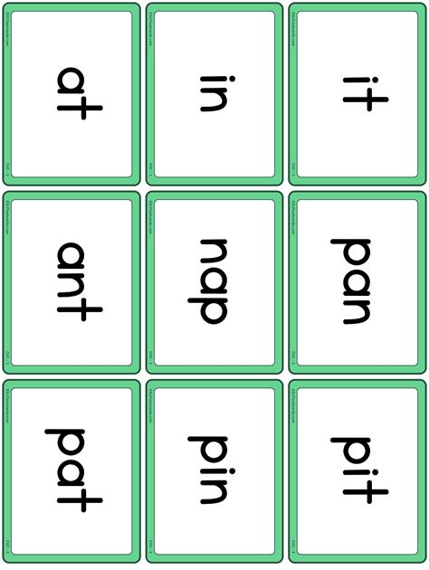 CVC Words – ESL Flashcards