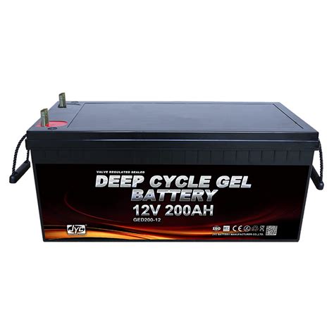 Power Safe 12V 200Ah Lead Acid AGM VRLA GEL Deep Cycle Solar Storage Battery-MERITSUN