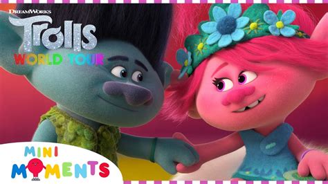 The Compete Story Of Poppy and Branch 💖 | Trolls World Tour | Movie ...