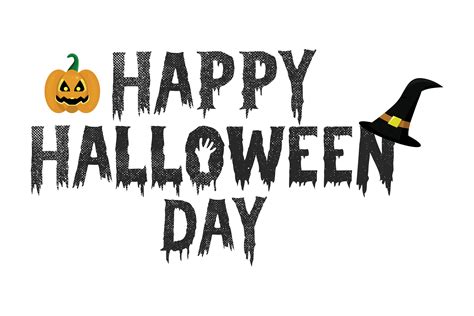 Happy Halloween Day Qoute Halloween Graphic by titiwancistudio ...