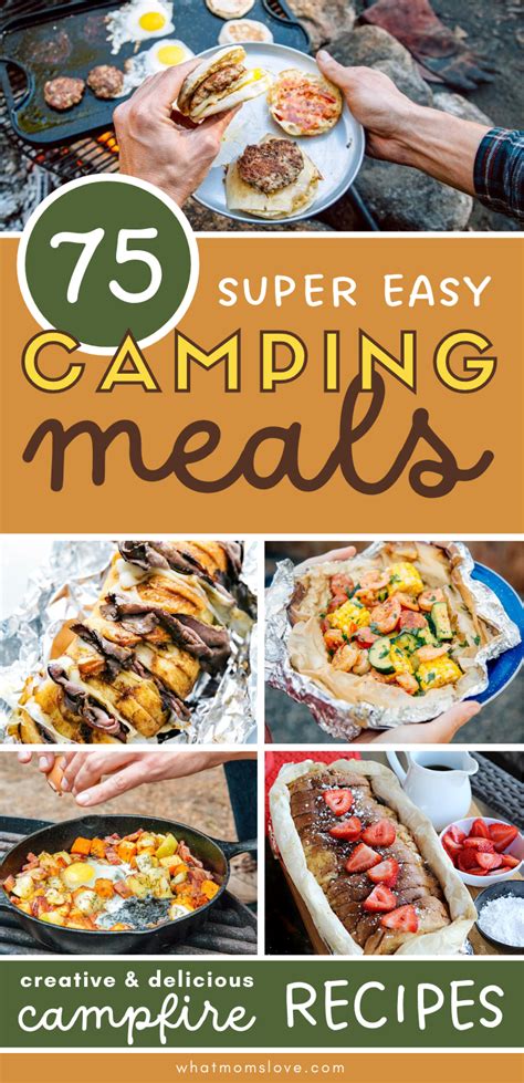 75 Easy Camping Meals. Insanely Delicious Campfire Recipes for Your ...