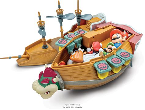 Jakks Pacific announces new Deluxe Bowser’s Airship Playset will invade their Super Mario ...