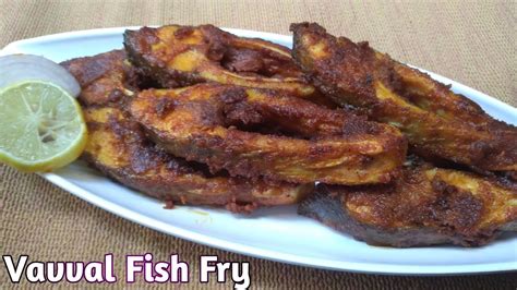 Spicy red Pomfret fish fry | Vaval fish fry recipe easy method | Vowva fish fry |Vavval meen ...