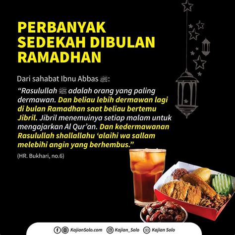 sedekah di bulan ramadhan - Jeremy Beck