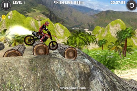 Xtreme Trials Bike - Play Online on SilverGames 🕹️