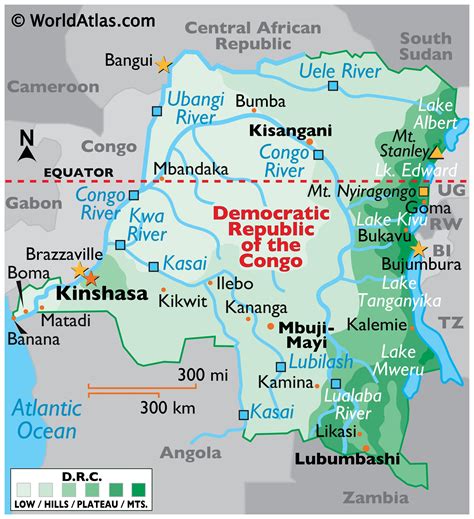 Democratic Republic Of The Congo Maps