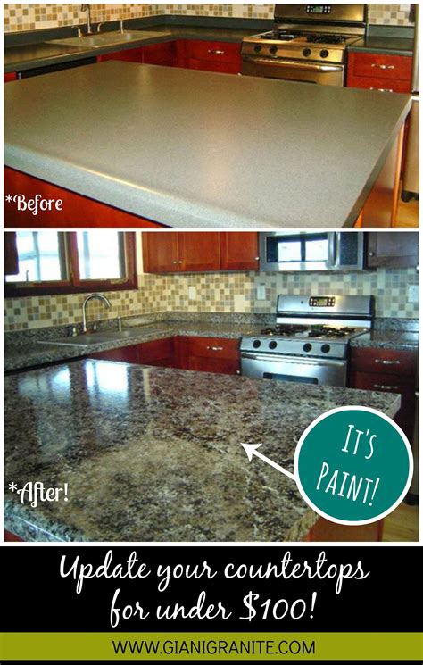 Can You Paint Your Countertops To Look Like Granite : Diy Faux Granite ...