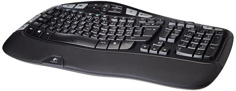 Buy Logitech K350 Contoured Ergonomic Wireless Keyboard, QWERTY Pan-Scandinavian Layout Online ...