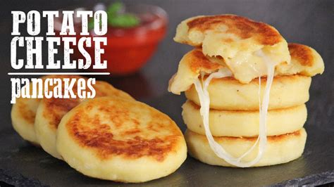 POTATO CHEESE PANCAKES | How Tasty