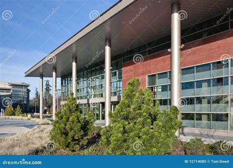 Microsoft Campus buildings stock image. Image of business - 12714085