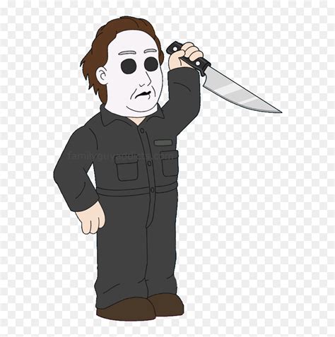 Michael Myers Cartoon Png, Transparent Png - vhv