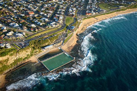 Merewether Morning Aerial - | Fine Art Landscape Photography