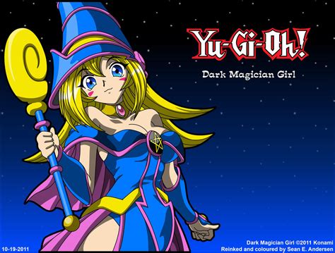 Dark Magician Girl Wallpaper by TheRealSneakers on DeviantArt