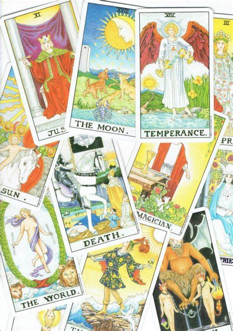 Quick Reference to the Rider-Waite Tarot Meanings | Exemplore | Rider ...