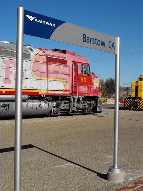 Santa Fe - Amtrak | The Amtrak station in Barstow, CA is als… | Flickr