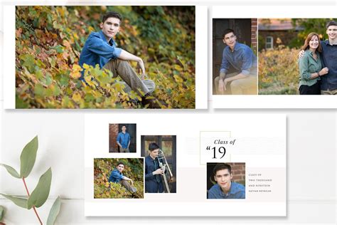 Graduation Photo Album Template , #spon, #pages#designed#spreads# ...