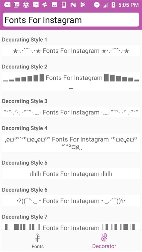 Cool Fonts for Instagram for Android - Download