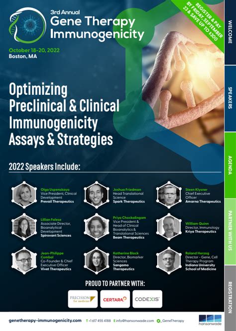 Thank you for your details - 3rd Gene Therapy Immunogenicity