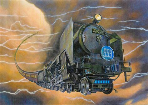 銀河鉄道999の世界を実現することを目指す (c) Leiji Matsumoto | Galaxy express, Anime, Science fiction art