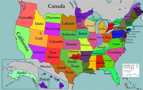 Alternate States Map