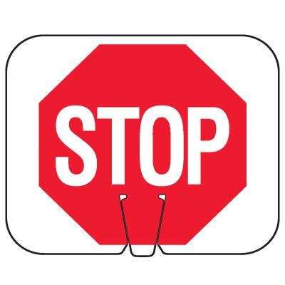 Traffic Cone Signs - Stop | Seton